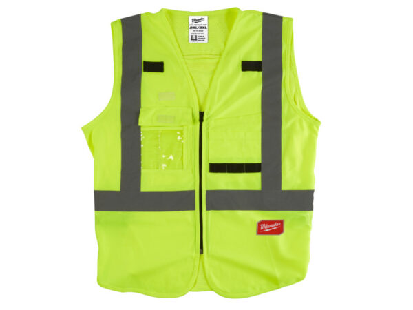 MILWAUKEE Láthatósági mellény, sárga - XXL/XXXL