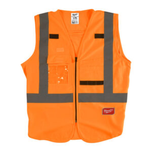 MILWAUKEE Láthatósági mellény, narancssárga - L/XL