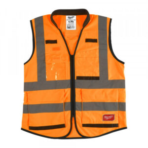 MILWAUKEE Prémium láthatósági mellény, narancssárga - L/XL