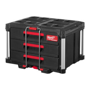 MILWAUKEE Tároló láda 3 fiókos PACKOUT™
