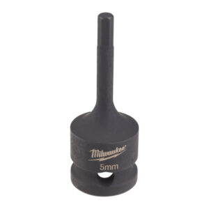 MILWAUKEE Gépi hosszú bit dugókulcs imbusz 1/2" 5 mm CrMo