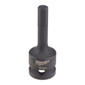 MILWAUKEE Gépi hosszú bit dugókulcs imbusz 1/2" 8 mm CrMo