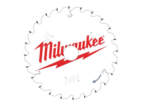 MILWAUKEE Fűrésztárcsa fához 210 x 30 x 1,9 mm /24T ATB