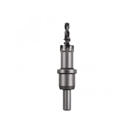 MILWAUKEE TCT lyukfűrész 18 mm 3 oldalas befogással inox