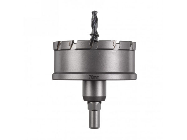 MILWAUKEE TCT lyukfűrész 76 mm 3 oldalas befogással inox
