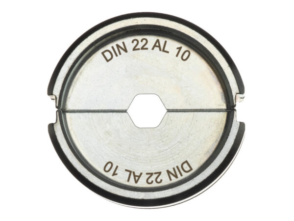 MILWAUKEE Krimpelő betét DIN22 AL 10 Hex formájú M18 HCCT géphez