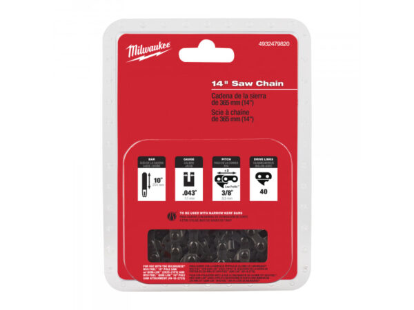 MILWAUKEE Láncfűrész lánc 3/8" x 356 x 1,1 mm M18 FCHS35-hoz