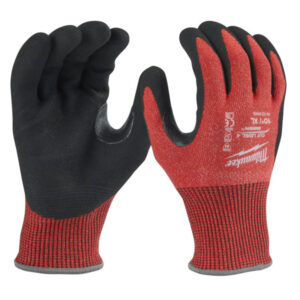 MILWAUKEE Munkavédelmi kesztyű vágásbiztos nitril mártott 4/D - XL/10