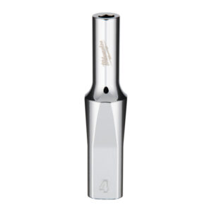 MILWAUKEE Hosszú dugókulcs 1/4" 4 mm