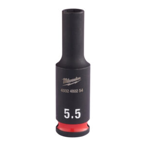 MILWAUKEE Gépi hosszú dugókulcs 1/4" 5,5 mm CrMo