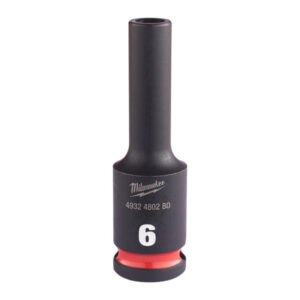 MILWAUKEE Gépi hosszú dugókulcs 3/8" 6 mm CrMo