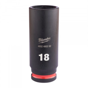 MILWAUKEE Gépi hosszú dugókulcs 3/8" 18 mm CrMo
