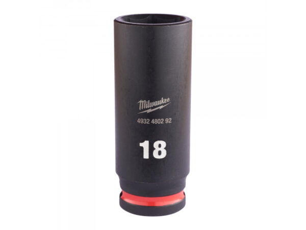 MILWAUKEE Gépi hosszú dugókulcs 3/8" 18 mm CrMo