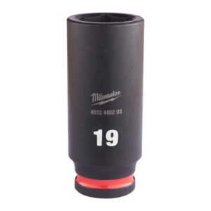MILWAUKEE Gépi hosszú dugókulcs 3/8" 19 mm CrMo