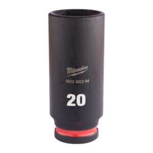 MILWAUKEE Gépi hosszú dugókulcs 3/8" 20 mm CrMo