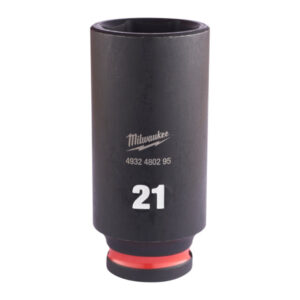 MILWAUKEE Gépi hosszú dugókulcs 3/8" 21 mm CrMo