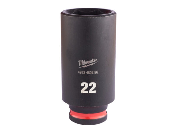 MILWAUKEE Gépi hosszú dugókulcs 3/8" 22 mm CrMo