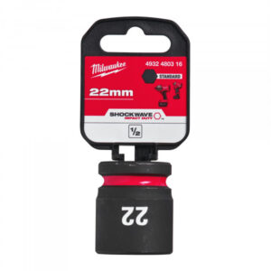 MILWAUKEE Gépi dugókulcs 1/2" 22 mm CrMo