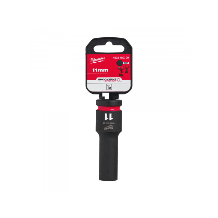 MILWAUKEE Gépi hosszú dugókulcs 1/2" 11 mm CrMo