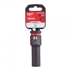 MILWAUKEE Gépi hosszú dugókulcs 1/2" 12 mm CrMo