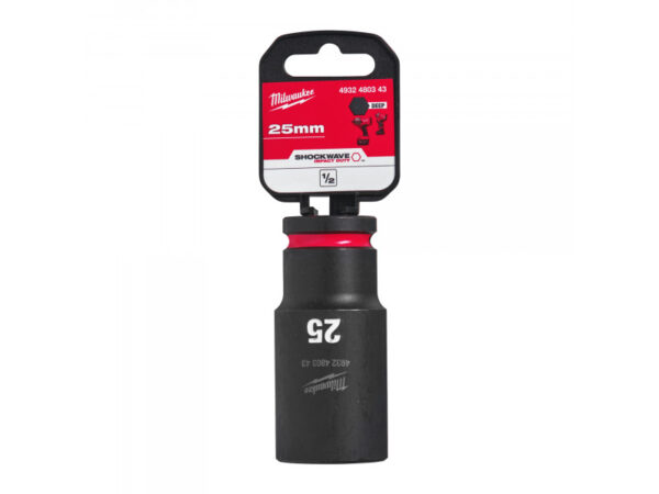 MILWAUKEE Gépi hosszú dugókulcs 1/2" 25 mm CrMo