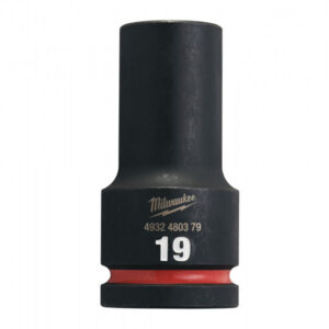 MILWAUKEE Gépi hosszú dugókulcs 3/4" 19 mm CrMo