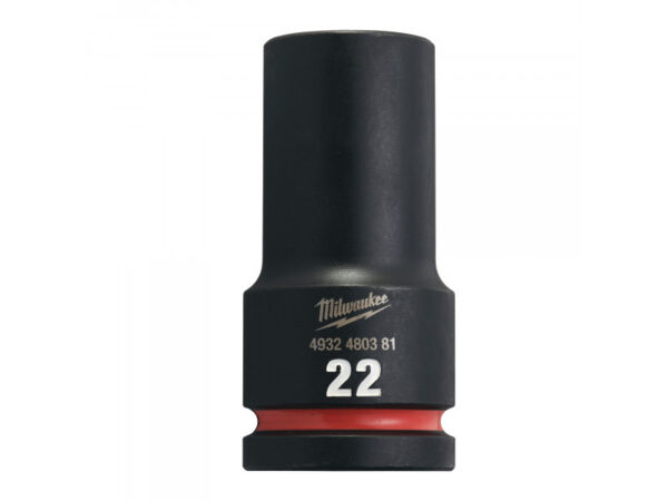 MILWAUKEE Gépi hosszú dugókulcs 3/4" 22 mm CrMo