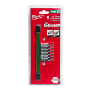 MILWAUKEE Dugókulcs Torx készlet 6 részes 1/4"