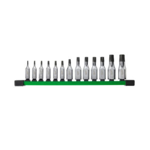 MILWAUKEE Dugókulcs Torx készlet 13 részes 1/4" + 3/8"