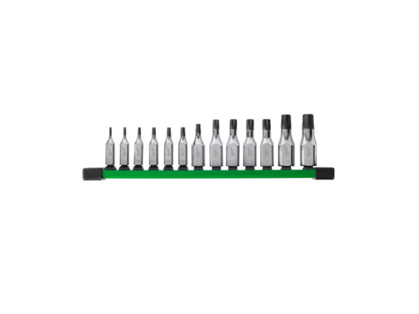 MILWAUKEE Dugókulcs Torx készlet 13 részes 1/4" + 3/8"