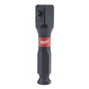 MILWAUKEE Gépi dugókulcs adapter 7/16" Hex -> 1/2" négyszög Shockwave