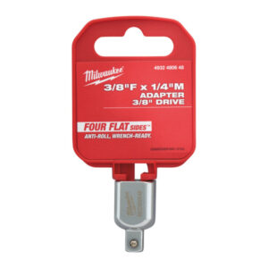 MILWAUKEE Dugókulcs adapter 3/8" -> 1/4" négyszög