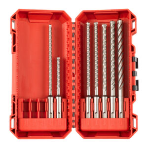 MILWAUKEE MX4 négyélű fúrószár készlet 7 részes SDS-Plus