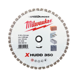 MILWAUKEE Gyémánt vágókorong 350 x 2,6 x 14 x 25,4 mm szegmentált XHUDD