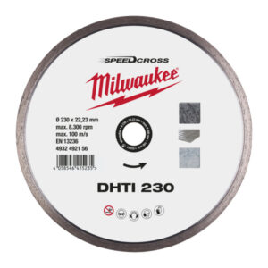 MILWAUKEE Gyémánt vágókorong 230 x 2,3 x 10 x 22,2 mm folytonos Speedcross DHTI