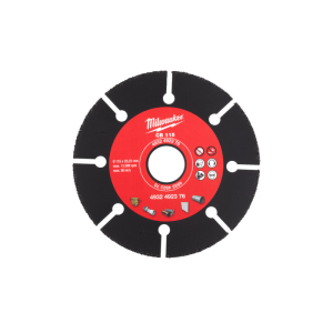 MILWAUKEE Karbid vágókorong 115 x 1,0 x 22,2 mm szegmentált