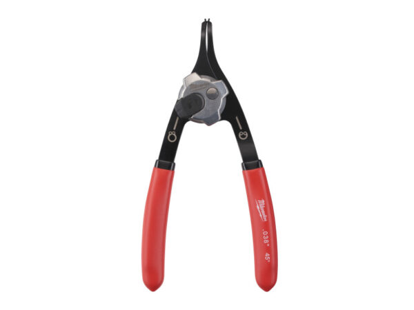MILWAUKEE Mini Seeger fogó 45° 0,9 mm