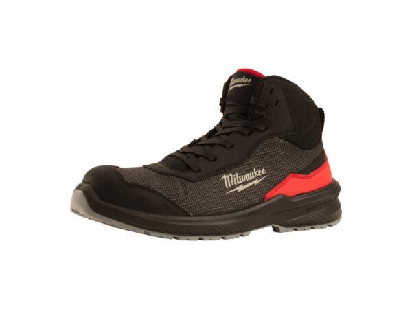 MILWAUKEE Munkavédelmi magasszárú cipő FLEXTRED 46-os méret S1PS 1M110133 ESD FO SR