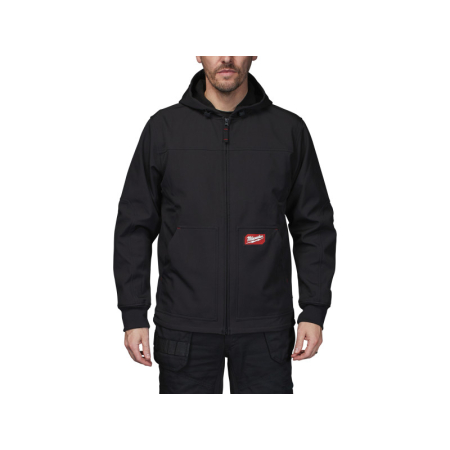 MILWAUKEE Freeflex™ Softshell kapucnis dzseki fekete L-es