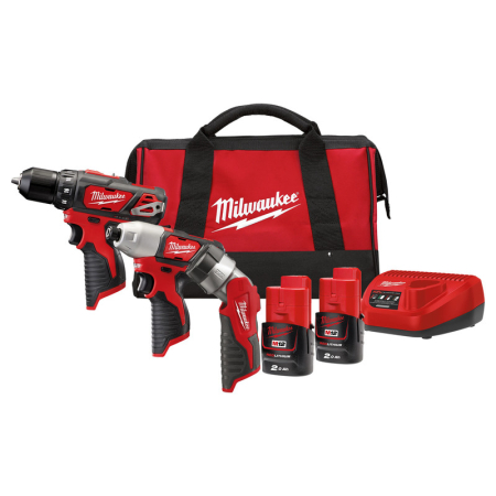 MILWAUKEE Erőcsomag M12 BPP3A-202B