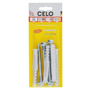 CELO Műanyag dübel MFR 10-80 SB SSKS (4 db)