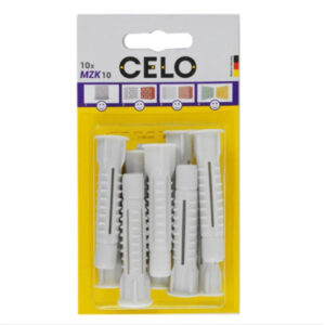CELO MZK univerzális galléros műanyag dübel 10 x 60 (10 db)