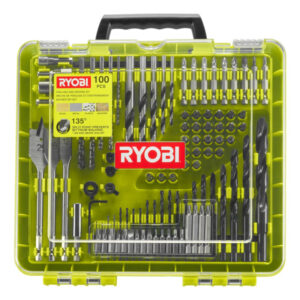 RYOBI Fúrószár és bithegy készlet 100 részes RAKDD100