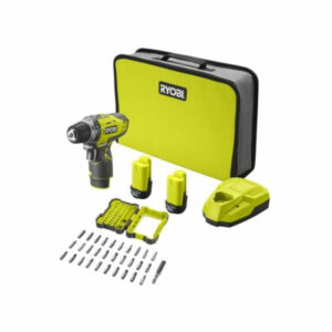 RYOBI Akkus fúrócsavarozó készlet R12DD-220SA31 (2 x 2,0 Ah akku + töltő)