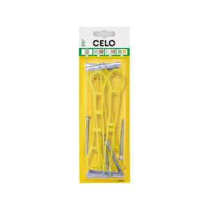 CELO BTL nagy teherbírású T elem gipszkartonhoz + M4 x 50 metrikus csavar (4 db)