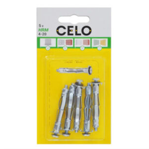 CELO Roppantós Fém Gipszkarton dübel HRM 5-16 (4 db)