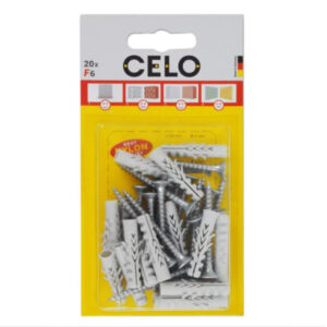 CELO NF 5 szárnyas dübel + 3 x 35 facsavar (20 db)