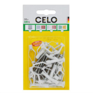 CELO szárnyas gipszkarton tipli M6 + 3,5 x 50 facsavar (20 db)