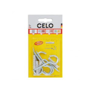 CELO NF 6 szárnyas dübel + 4,2 x 65 körkampós csavar (5 db)