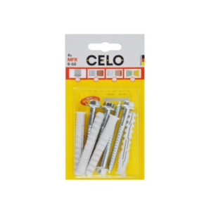 CELO Műanyag dübel MFR 8-60 SB SSKS (4 db)